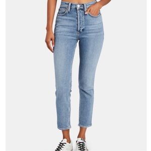 Re/Done 90s High Rise Ankle Crop